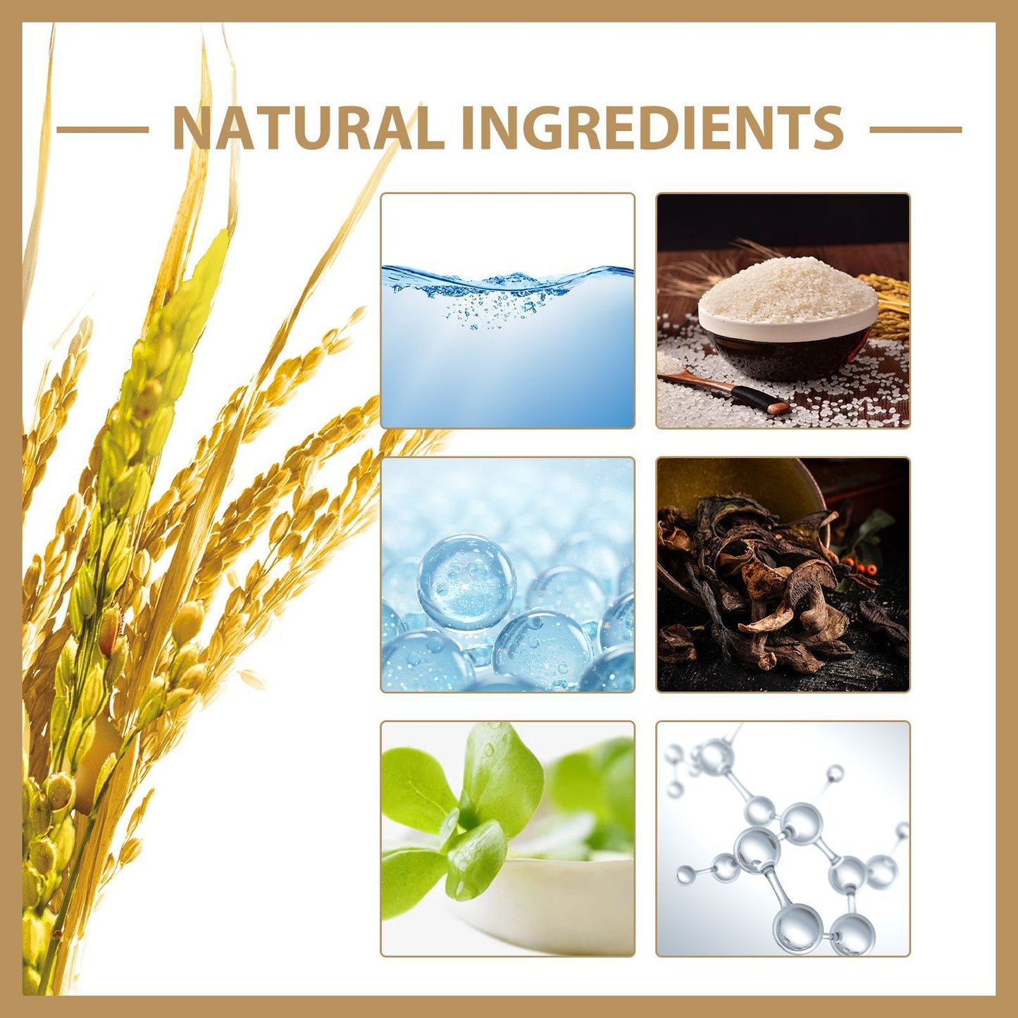 Rice Water Toner for Deep Hydration, Repair Skin, Firming & Softening Facial Toner - Blessed Corner