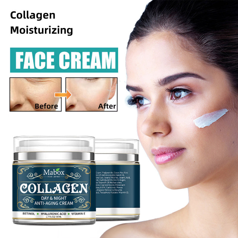 Collagen Moisturizing Facial Cream Skin Care Products Anti Aging Face Cream Moisturizing Wrinkle Remover - Blessed Corner
