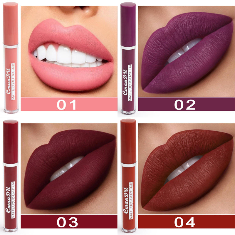 Women's Non-stick Cup Waterproof Matte Lipstick - Blessed Corner