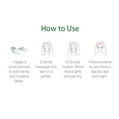 Tea tree cleanser, oil-free, foamy and perfect for all skin types - Blessed Corner