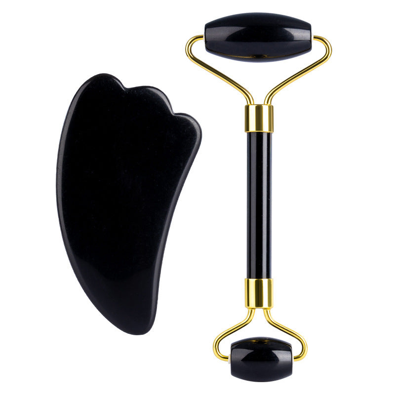 Jade Stone Massage Face Lifting Facial Massager Tool for Face Back & Neck - Blessed Corner