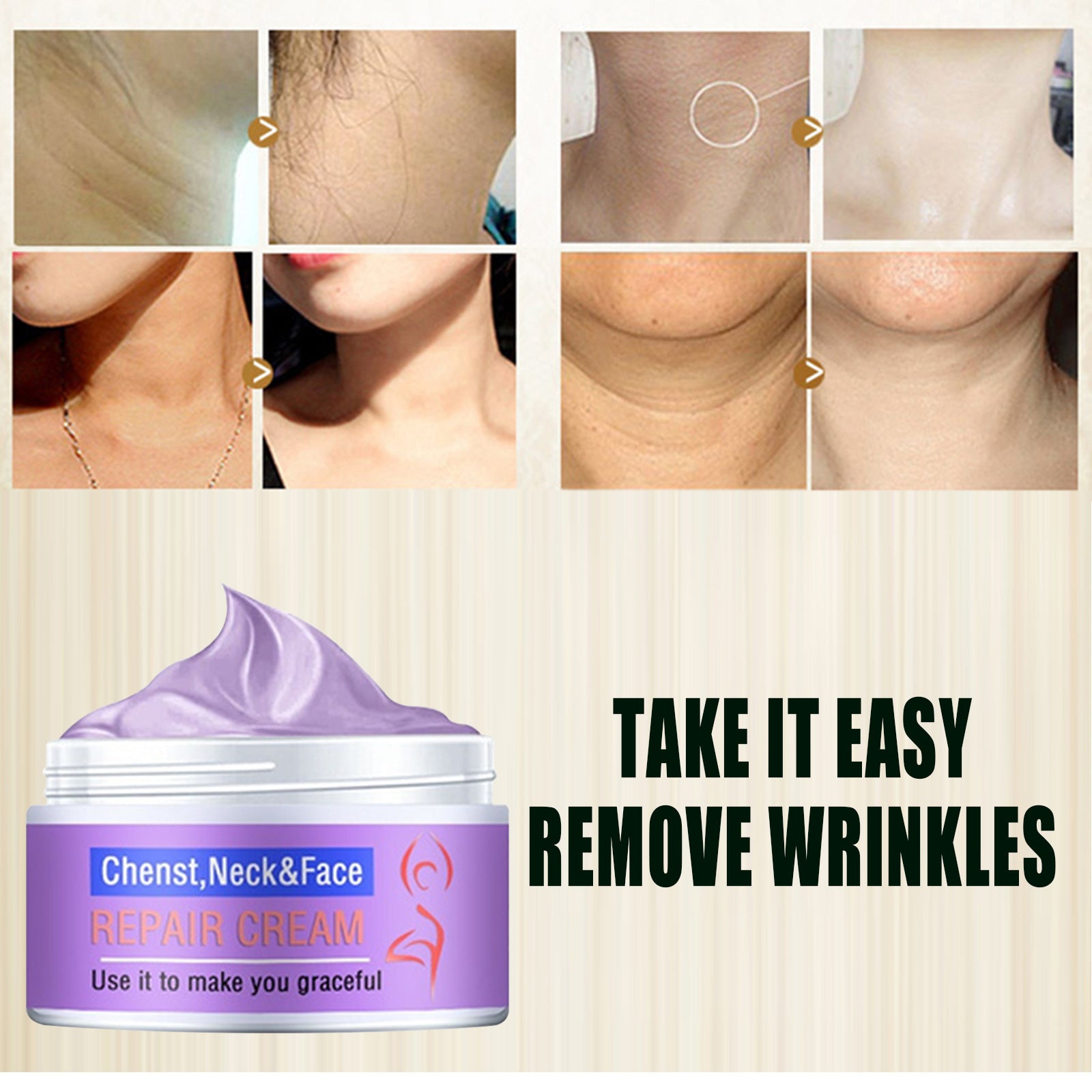 Chest, Neck & Face Firming & Anti-Wrinkle Cream - Blessed Corner