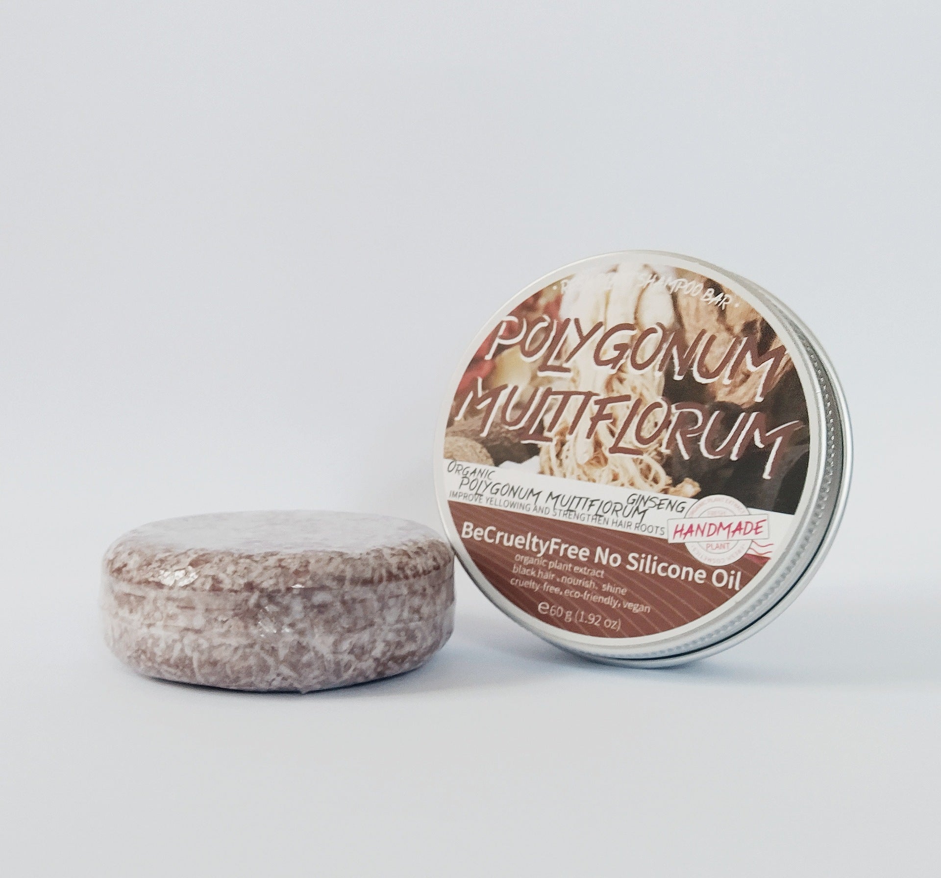 Foreign Trade Silicone Oil Free English Version Polygonum Ginseng Soap Nourishing Soap Shampoo Soap Essential Oil Soap Shampoo Soap - Blessed Corner