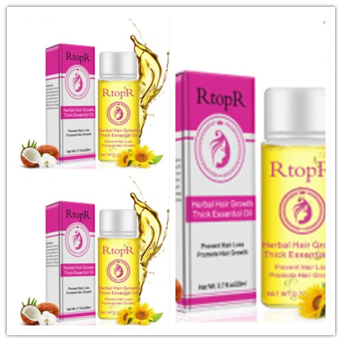 Fast Powerful Hair Growth Products Essential Oil Liquid Treatment Preventing Hair Loss Hair Care 20ml - Blessed Corner