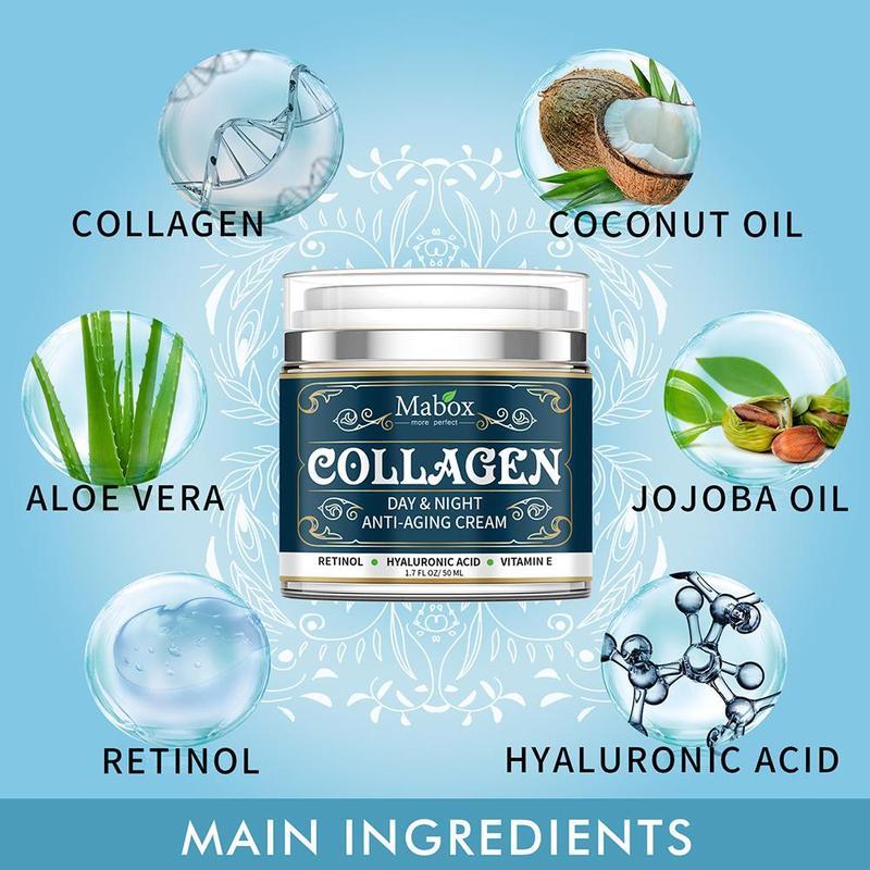 Collagen Moisturizing Facial Cream Skin Care Products Anti Aging Face Cream Moisturizing Wrinkle Remover - Blessed Corner