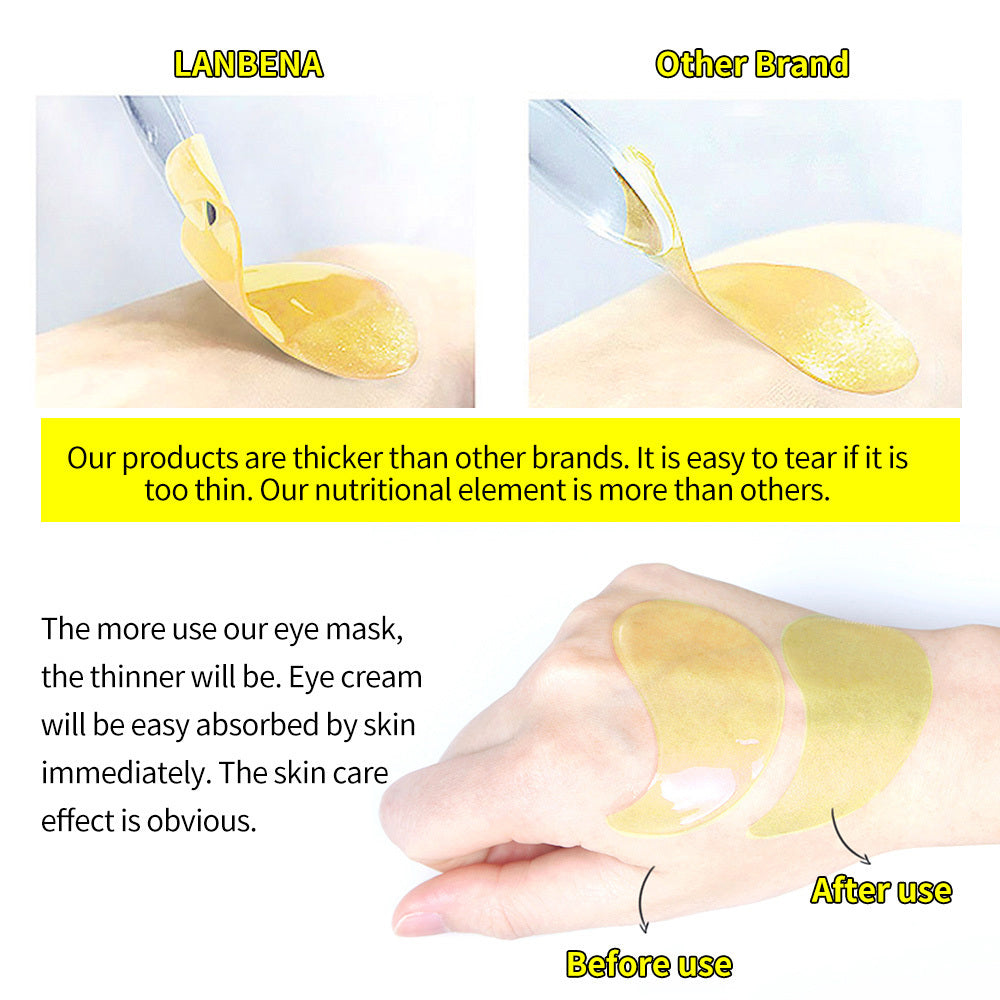 Hydrogel eye patch  Lighten dark under eye skin, fade wrinkles. - Blessed Corner