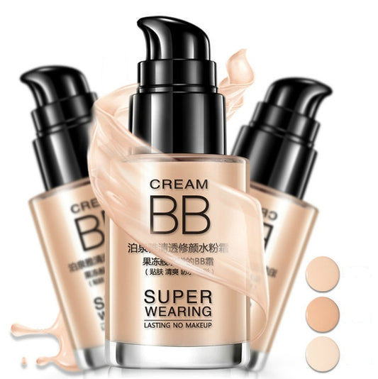 Clear and sleek hydrating cream nude makeup BB cream makeup concealer moisturizing BB cream - Blessed Corner