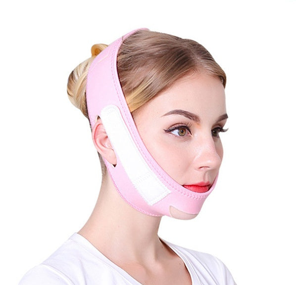 Face Slim V-Line Lift Up Mask Cheek Chin Neck Slimming Thin Belt Strap Beauty Delicate Facial Thin Face Mask Slimming Bandage - Blessed Corner