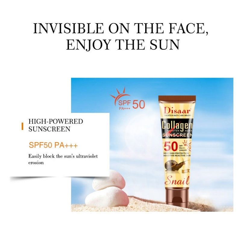 Collgen Moisturizing Sunscreen SPF50+ UV-blocking - Blessed Corner