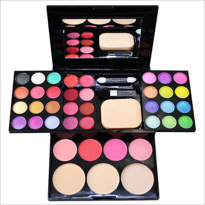 Makeup Set For Women Full Kit All In One Makeup Gift Set Eyeshadow Eye Shadow Palette Face Natural Matte Blush Bronzer Concealer - Blessed Corner