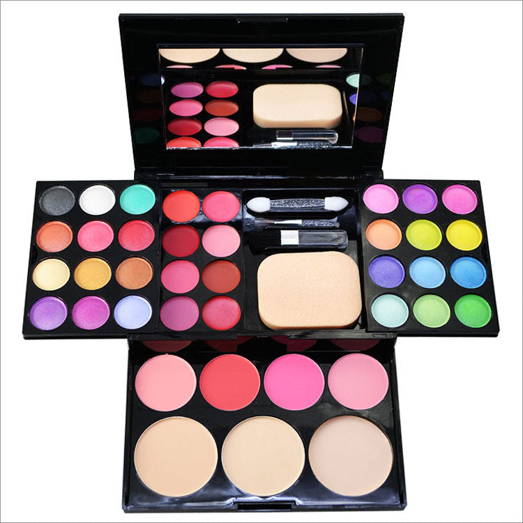 Makeup Set For Women Full Kit All In One Makeup Gift Set Eyeshadow Eye Shadow Palette Face Natural Matte Blush Bronzer Concealer - Blessed Corner