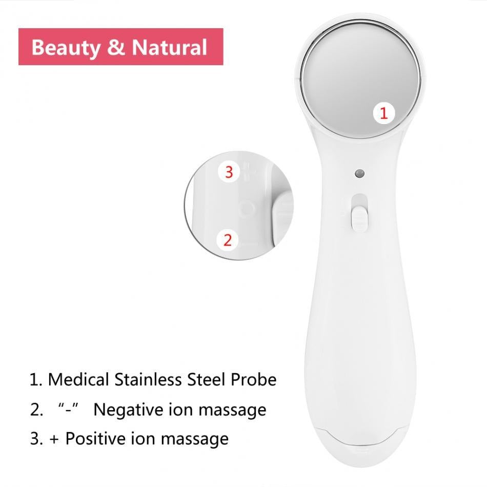 Electric Anti-aging Skin Tighten High Frequency Ultrasonic Face device, Wrinkle Remover Skin Lifting Massager - Blessed Corner