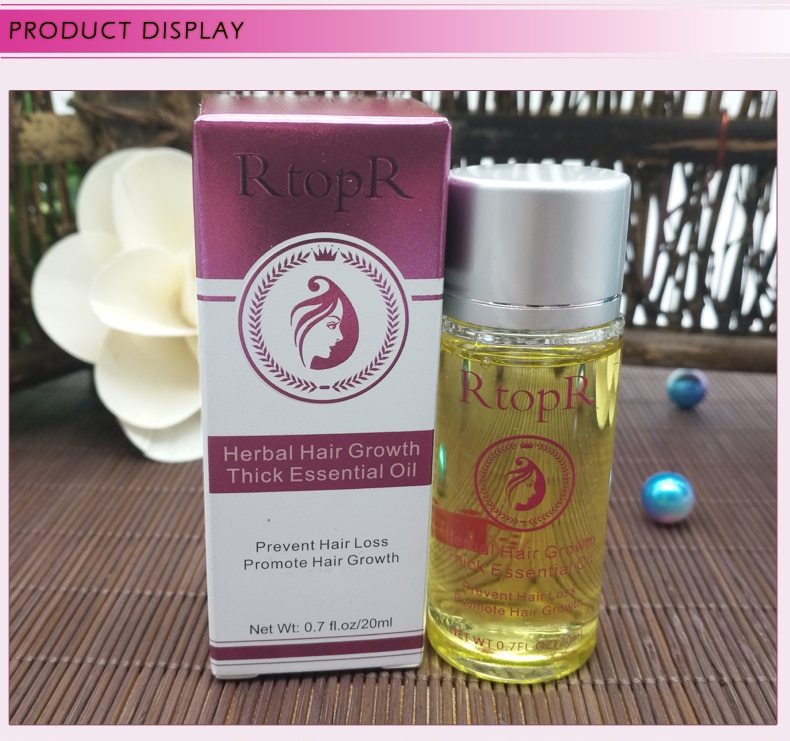 Fast Powerful Hair Growth Products Essential Oil Liquid Treatment Preventing Hair Loss Hair Care 20ml - Blessed Corner