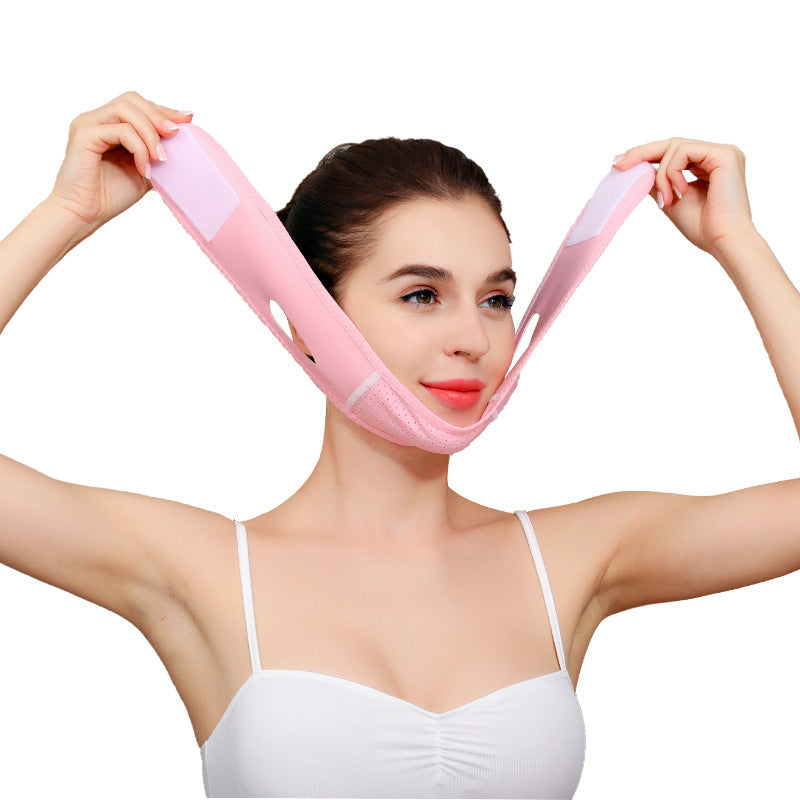 Face Slim V-Line Lift Up Mask Cheek Chin Neck Slimming Thin Belt Strap Beauty Delicate Facial Thin Face Mask Slimming Bandage - Blessed Corner