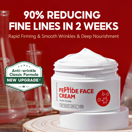 Peptide Face Cream, Fade & Smooth Wrinkles - Blessed Corner