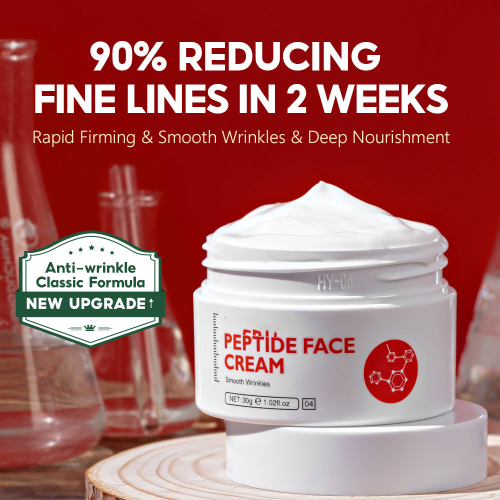 Peptide Face Cream, Fade & Smooth Wrinkles - Blessed Corner