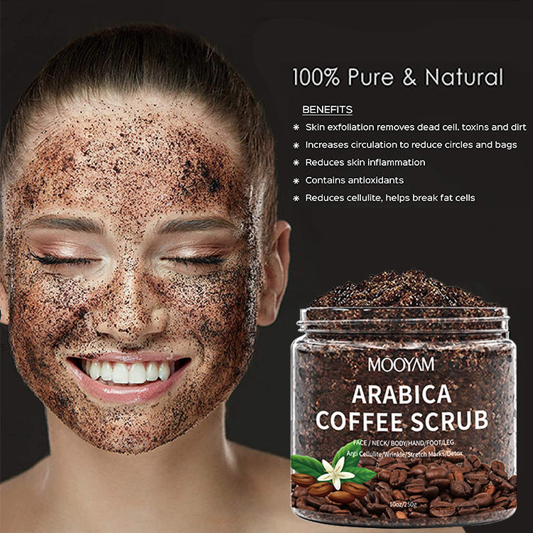 Handmade Coffee Scrub Face and Body Gentle Cleaning - Blessed Corner