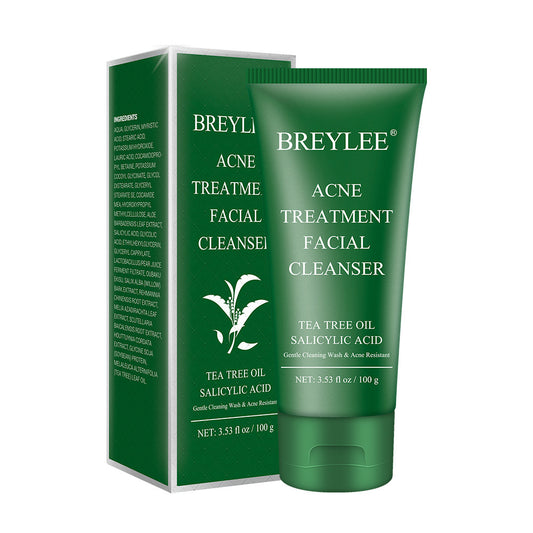 Tea tree cleanser, oil-free, foamy and perfect for all skin types - Blessed Corner