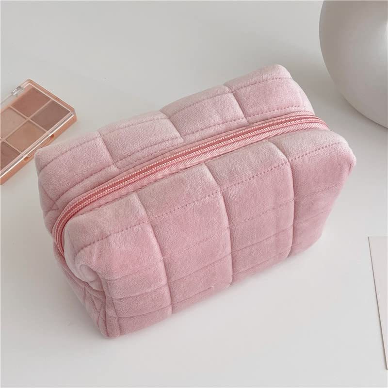 Cute Plush Makeup/Cosmetic Bag, Travel Bag, Toiletry Bag. - Blessed Corner