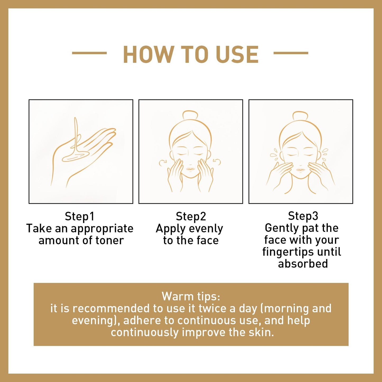 Rice Water Toner for Deep Hydration, Repair Skin, Firming & Softening Facial Toner - Blessed Corner