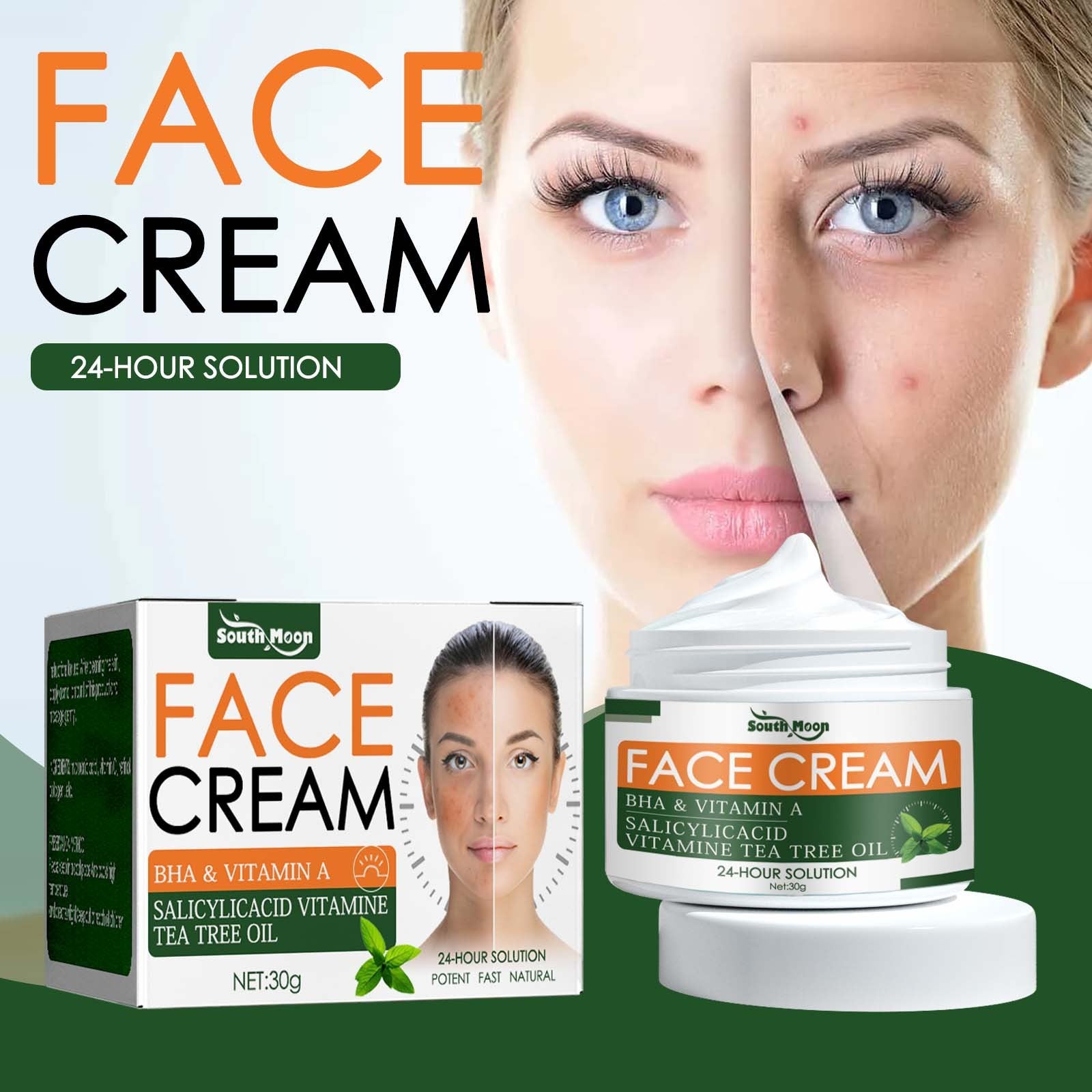 Skin Repair Cream – Clean Acne Care - Blessed Corner