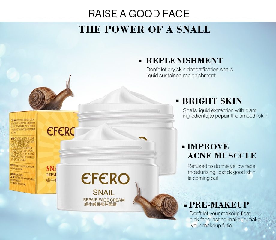 Snail Rejuvenating Face Cream - Blessed Corner
