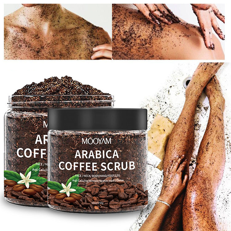 Handmade Coffee Scrub Face and Body Gentle Cleaning - Blessed Corner