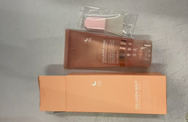 Night Mask Collagen Wrapping, Natural Ingredients Firming Elasticity & Hydration Anti-wrinkle For Skin Care - Blessed Corner