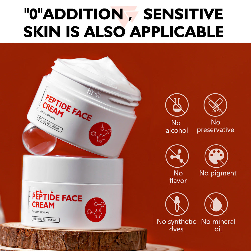 Peptide Face Cream, Fade & Smooth Wrinkles - Blessed Corner