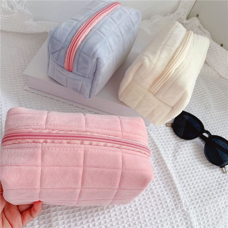 Cute Plush Makeup/Cosmetic Bag, Travel Bag, Toiletry Bag. - Blessed Corner