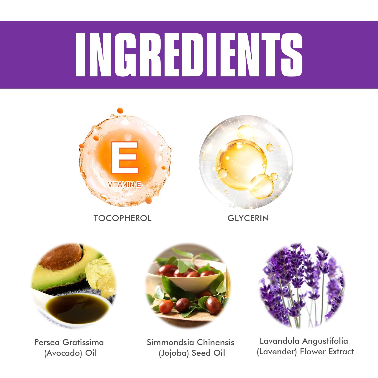 Aura Lavender Body Deodorant Stick contains vitamin E, lavender flower extract, and avocado oil - Blessed Corner