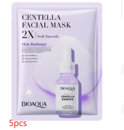 Collagen Face Mask Moisturizing Firming Face Sheet Mask Hyaluronic Acid Facial Masks Beauty Skin Care Gel Skin Care - Blessed Corner
