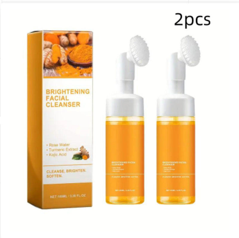 Turmeric Exfoliating Cleansing Pads Compressed Facial Sponges For Face Clogged Pores and Excess Oil Cleansing - Blessed Corner