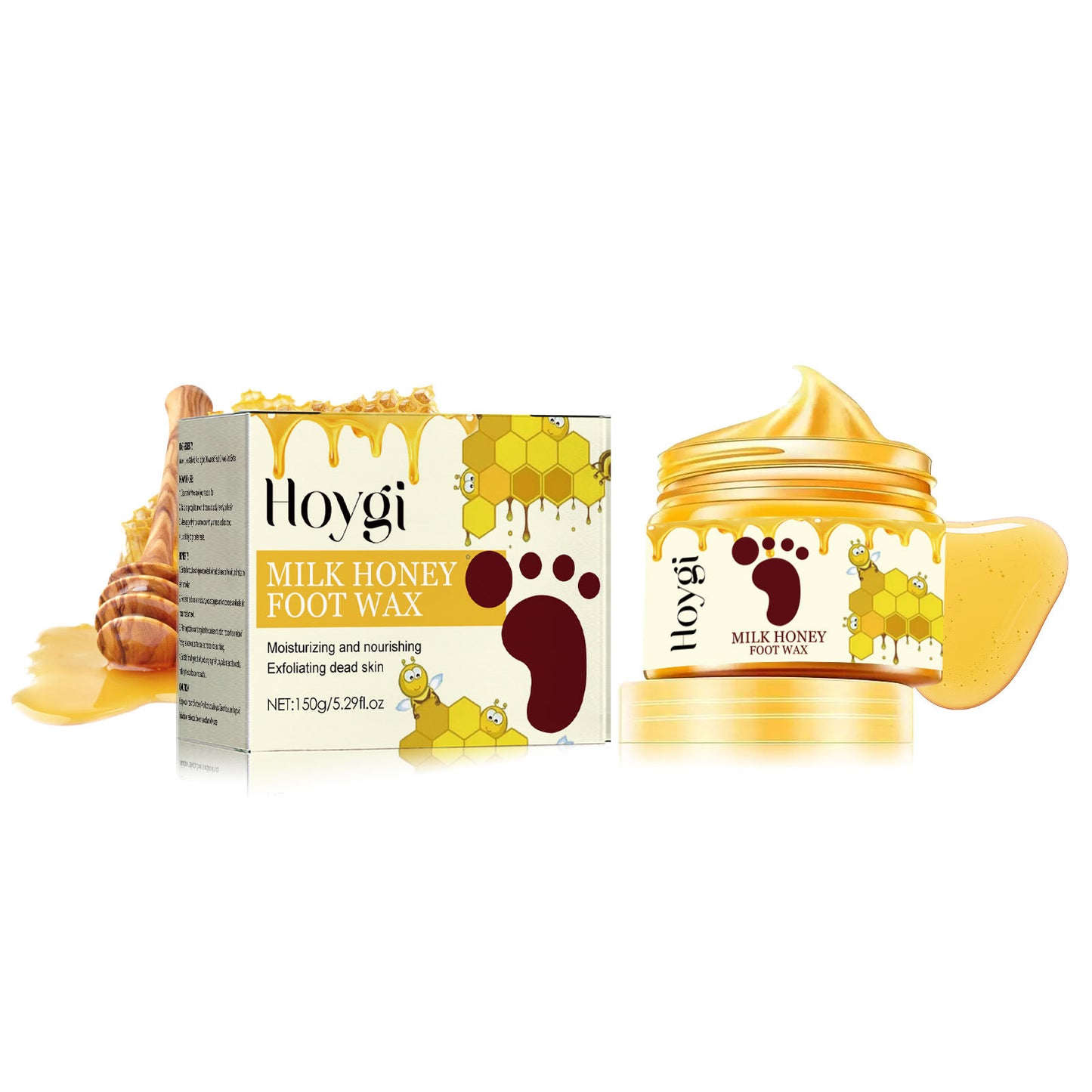Honey Milk Tear Off Hand Foot Mask - Blessed Corner