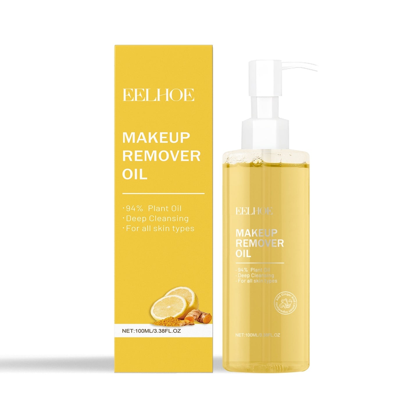 Ginger Lemon Makeup Remover Oil - Blessed Corner