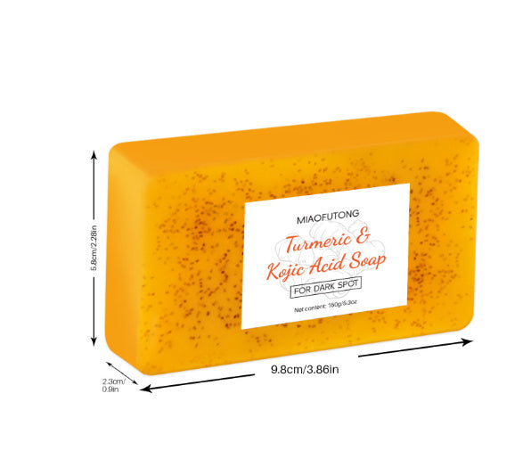 Turmeric Exfoliating Cleansing Pads Compressed Facial Sponges For Face Clogged Pores and Excess Oil Cleansing - Blessed Corner