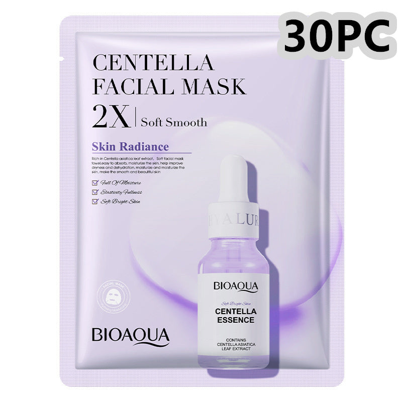 Collagen Face Mask Moisturizing Firming Face Sheet Mask Hyaluronic Acid Facial Masks Beauty Skin Care Gel Skin Care - Blessed Corner