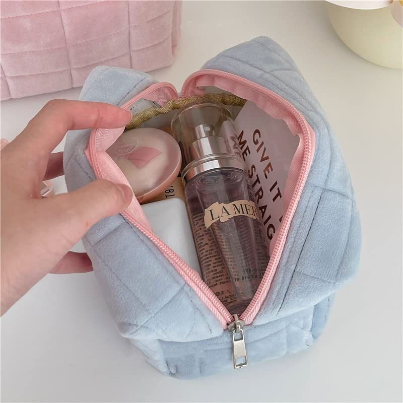 Cute Plush Makeup/Cosmetic Bag, Travel Bag, Toiletry Bag. - Blessed Corner
