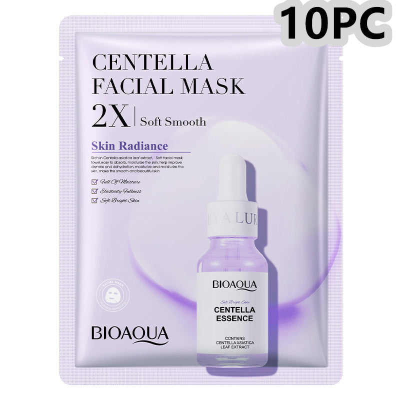Collagen Face Mask Moisturizing Firming Face Sheet Mask Hyaluronic Acid Facial Masks Beauty Skin Care Gel Skin Care - Blessed Corner