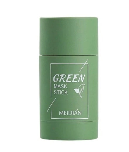 Cleansing Green Tea Mask Clay Stick Oil Control Anti-Acne Whitening Seaweed Mask Skin Care - Blessed Corner