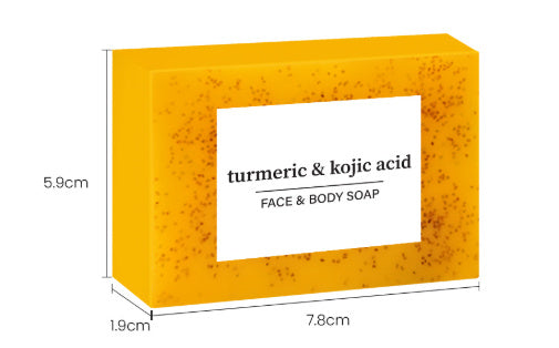 Turmeric Exfoliating Cleansing Pads Compressed Facial Sponges For Face Clogged Pores and Excess Oil Cleansing - Blessed Corner