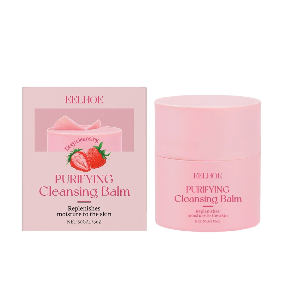 Strawberry Silk Cleansing & Makeup Remover Cream - Blessed Corner