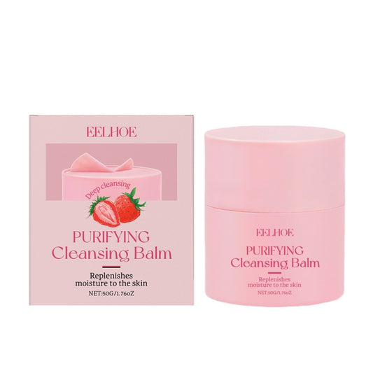 Strawberry Silk Cleansing & Makeup Remover Cream - Blessed Corner