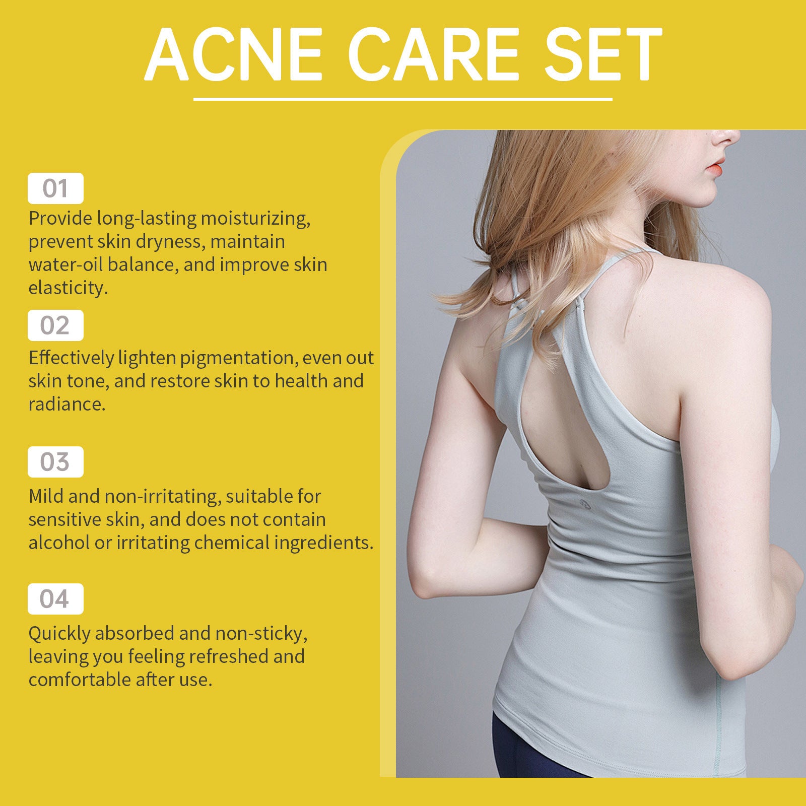 Acne Muscle Skin Care Set – Targeted Care for Body Breakouts - Blessed Corner