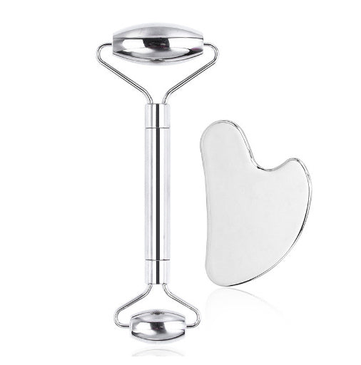 Jade Stone Massage Face Lifting Facial Massager Tool for Face Back & Neck - Blessed Corner