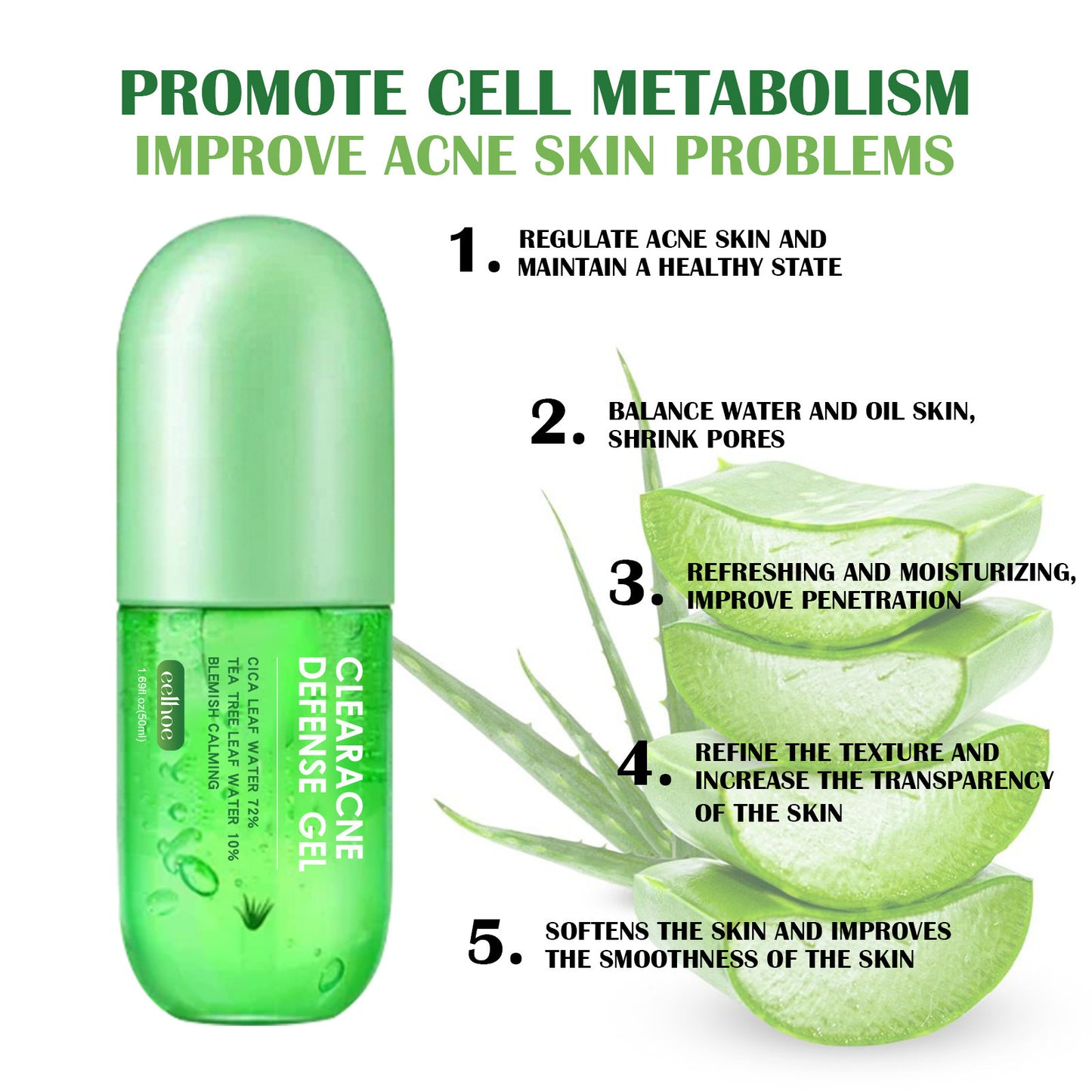 Acne Care Gel – Soothing Relief for Clearer Skin - Blessed Corner