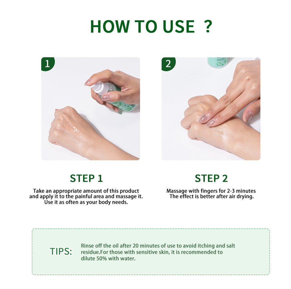 Relieve Magnesium Body Oil Spray - Blessed Corner