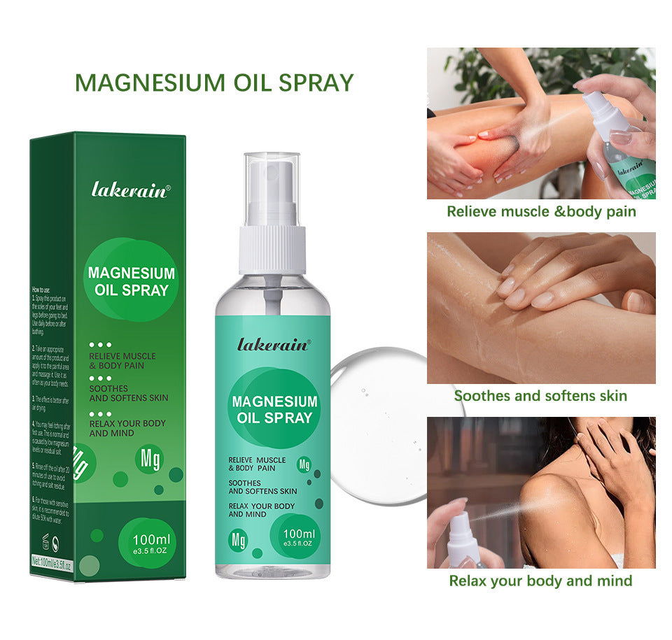 Relieve Magnesium Body Oil Spray - Blessed Corner