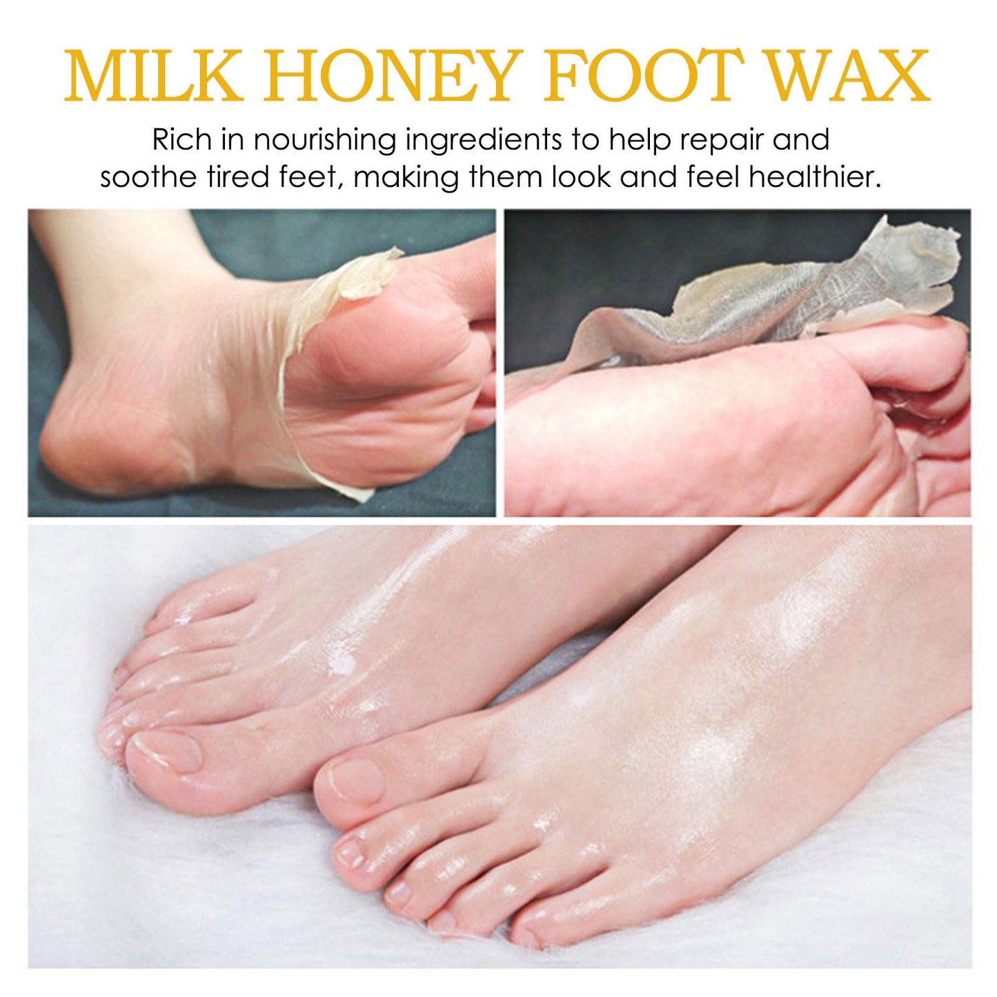 Honey Milk Tear Off Hand Foot Mask - Blessed Corner