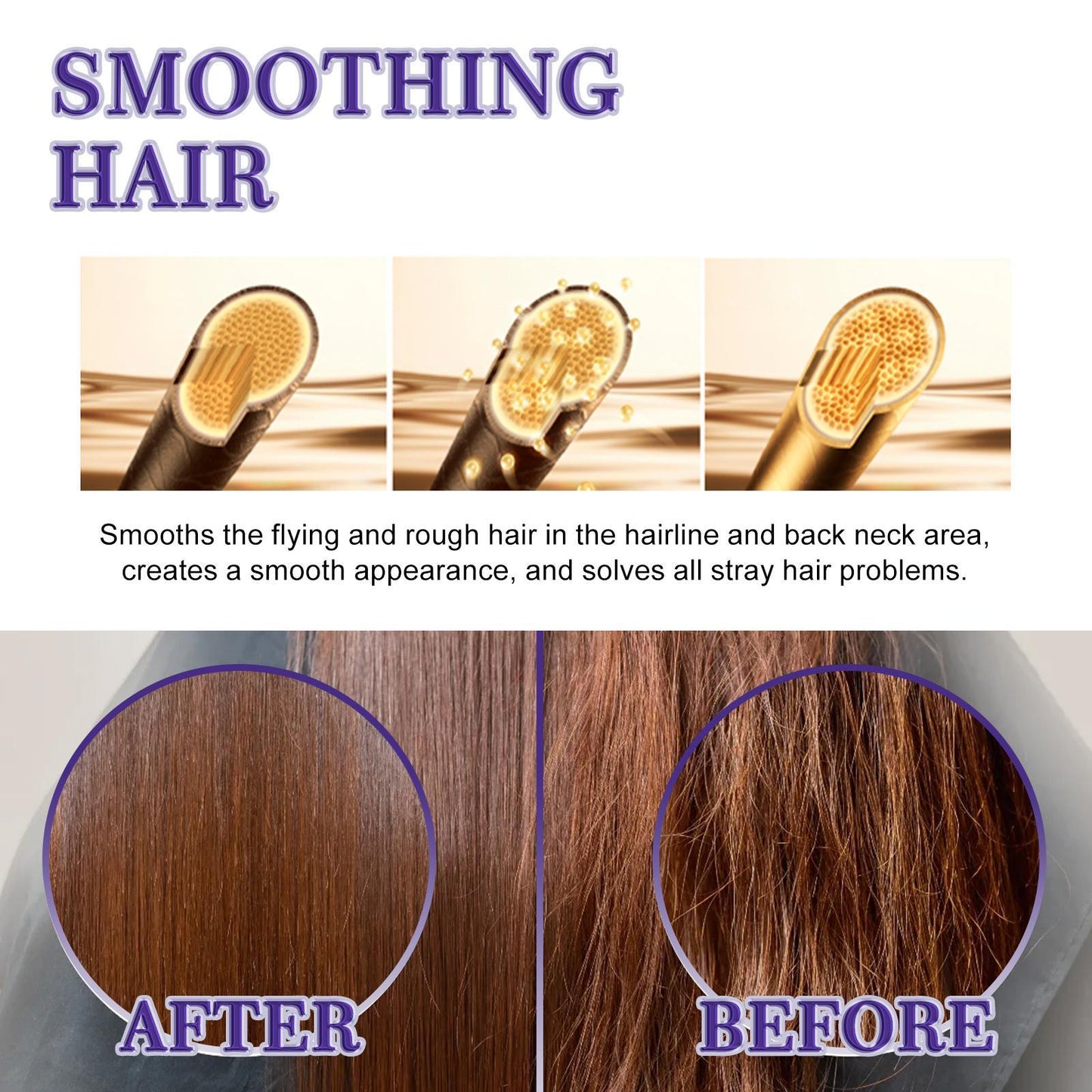 Polishing Hair Wax Stick Styling Gel - Blessed Corner